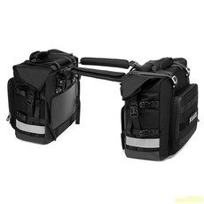 騎士包 快拆摩托車邊包 防水側邊架包 摩托車包 馱包 大容量 后座包騎士, 灰色