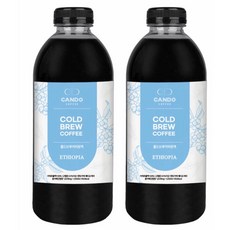 [캔두커피]콜드브루 원액 에디오피아 1L+1L 더치커피, 2개, 1개입, 1L