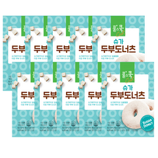 풀무원 슈가 두부도너츠, 45g, 10개