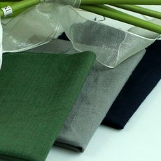 [동대문원단]SS 린넨 면스판 바이오워싱 바지 원피스 자켓 스커트 테이블커버, 그린, 1개