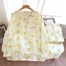 여름 순면 거즈 수유복 산후조리 잠옷 임부복 임산부