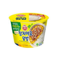 오뚜기 컵밥 참치마요덮밥+계란국, 252g, 6개