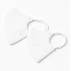 이드베베 유아용 OK 마스크 소형/초소형, 1개, 5매입, 초소형(롱버전)_화이트