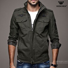 WIZI 軍事野戰夾克換季騎士夾克 WI053J