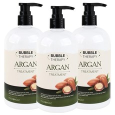 (3개)푸드어홀릭 버블 테라피 아르간 트리트먼트 500, 단일옵션, 3개, 500ml