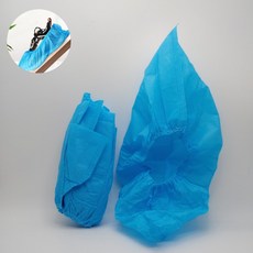 10개입 가벼운 부직포 커버 덮개 덧신 일회용 신발
