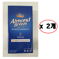 매일유업 아몬드브리즈 바리스타 식물성 아몬드두유, 950ml, 2개