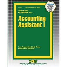 (영문도서)Accounting Assistant I Paperback, National Learning Corp, English, 9781799349419