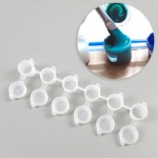 6구 미니 소분 물감 통 안전 뚜껑 용기 파레트 케이스