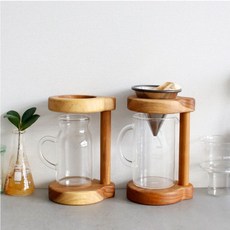 우드 커피 드립 스테이션 홈카페 핸드드립 탕비실 드립커피 카페용 드립스탠드, 레인트리, 상세페이지참조, 1개