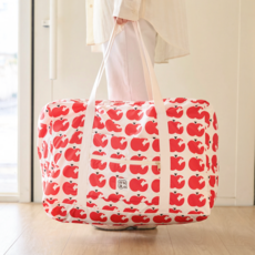 오우아스튜디오 낮잠이불가방 어린이집 방수 이불가방, 애플레드