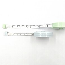 줄자 양면 휴대용 1.5M 허리둘레 피팅 자동 측정, 1