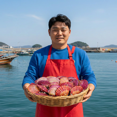 [A급] 통영 프리미엄 홍 가리비, 1개, 10kg