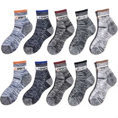 제이케이 국산 이중바닥 중목 고급 등산양말 5p, 랜덤 발송, 5개