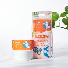 澳洲 LOGIN 洛格 3合1除臭抑菌護理濕紙巾 犬貓 8抽 50抽 隨手包 無酒精溫和不刺激 濕紙巾, 1袋