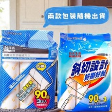 日光生活 斜撕 90回 16cm 膠黏滾筒, 1個, 10包以上【替換捲紙】超過10包請選郵局
