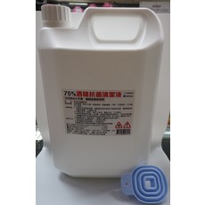 安城化工廠75%酒精抗菌清潔液 酒精清潔萬用型, 1個, 4L