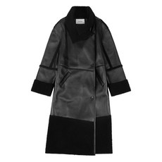 엔타이어스튜디오 시어링 롱 코트