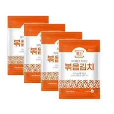 종가 볶음 김치 아삭하고 맛있는, 1kg, 4개