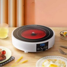 3000W 고출력 미니 라운드 인덕션 인덕션구 구 레인지 소형 원형, 인덕션+풀 패키지