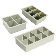 韓系莫蘭迪色系矽膠副食品分裝盒三件組，寶寶食品級儲存保鮮盒，外出副食品分裝好幫手, 淡綠色, 1個