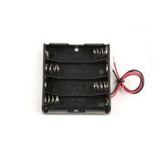 건전지 홀더 AA 건전지 직렬 베터리 2선 제작용 4구, 1개