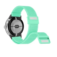 [호환] Google Pixel Watch 밴드용 1 Accessiors용 나일론 탄성 손목 팔찌, 10 mint green, 01 for Google Pixel 1 2