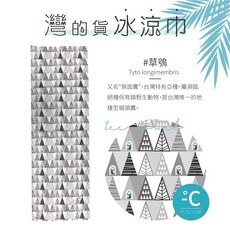 貝柔灣的貨MIT冰涼巾-草鴞 涼感巾 戶外運動, 1個, 草鴞