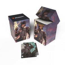 Ultra Pro - Outlaws of Thunder Junction 100+ Deck Box® Ft. Kellan for Magic: The Gathering TCG 소
