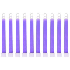 밝은 형광 스틱 키트 군사 글 라이트 기어 야외 장비 캠핑, 색상: 3. 10pcs Purple, 1개