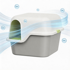 WANTECH PET 封閉式防臭, 白色, 1個