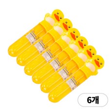 디어플레이스 보글보글 미니 비눗방울, 6개, 아기오리