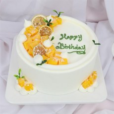 모형 케이크 생일 소품 파티용품 촬영용 샘플 스튜디오 케잌 클레이, 6인치, H07