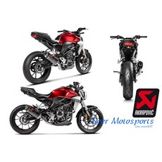 Seer 正蠍 Akrapovic HONDA CB300R 碳纖維尾段蠍子管 提升性能與獨特聲浪, 1個