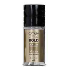GATSBY eau de BOLD滾珠香氛，持久清新，自信魅力，便攜滾珠設計, 1個, 60ml