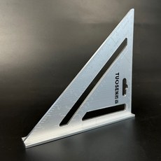 목공 취목용 연귀자 알미늄 각도기 직각자 측정기, 1개