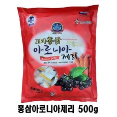 홍삼 아로니아 젤리 요양원 노인 부드러운 간식 사탕 60대 한가위, 1개