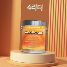 오일 스테인 4리터 친환경 목재용 야외 목재 오일 스테인 방부 코팅제 옥외 차단, 01.WC-900(투명), 01.WC-900(투명)