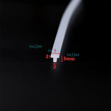透明 T型 硅膠密封條 填縫隙 耐老化 卡槽式 門窗 木門 防撞 裝飾條 桌封條, 1個, T5*5