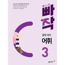 빠작 중학 국어 어휘 3 (추천도서) -내신과 수능의 기초를 마련하는 중학 어휘 기본서, 빠작 중학 국어 어휘 3 - 내신과 수능의 기초를 마련