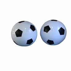 充氣沙灘球 超大充氣足球 露營派對沙灘球 海灘球 戶外遊戲夏日玩具 體育健身, 1個, 足球60CM