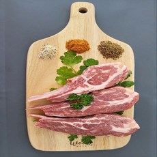 자연양갈비 램 숄더랙 프렌치랙 프렌치렉 토마호크 제비추리 갈비살 캠핑 양고기 500g [원산지:호주], 1세트