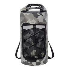 迷彩防水袋 適用於戶外水上運動, 迷彩灰