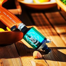 噴槍專用油水分離器 氣動工具過濾器, 綠色防爆款油水過濾器送快速接頭