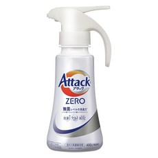 Kao 花王 Attack Zero濃縮洗衣精 單手按壓噴槍型, 400g, 1瓶