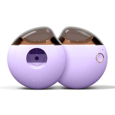 LIMELIJIAN 電動磨甲器，安全修剪，USB充電，多色可選，輕鬆美甲, 1個, 紫