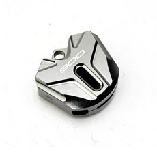 카와사키 오토바이 키 쉘 케이스 커버 체인 키링, 1개, 4. Key Case-Grey-900