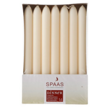 스파스 디너캔들, Ivory, 64g, 28개입