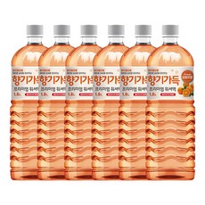 향기나는 에탄올 워셔액 1.8L 오렌지향 어는점 영하25도, 6개