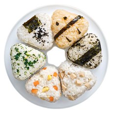 데일리픽 삼각김밥틀 주먹밥 키트, 1개